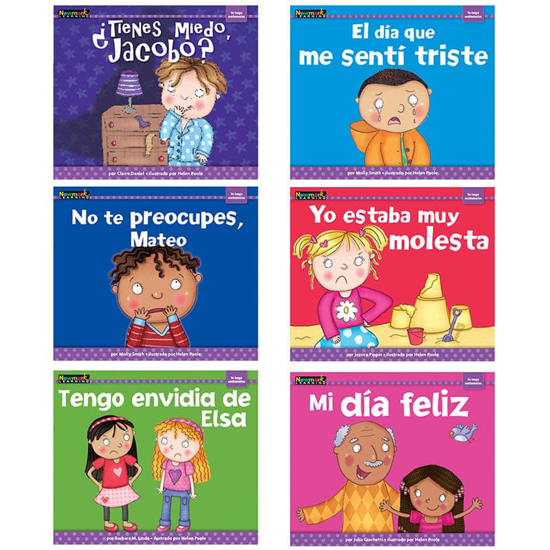 I Have Feelings Spanish 6 Pack Book Myself Readers - Books - Newmark Learning
