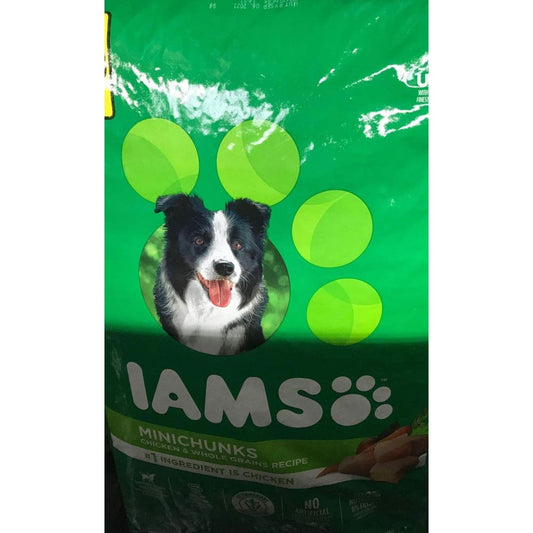 IAMS Minichunks Adult Dry Dog Food, 50 lbs. - ShelHealth.Com