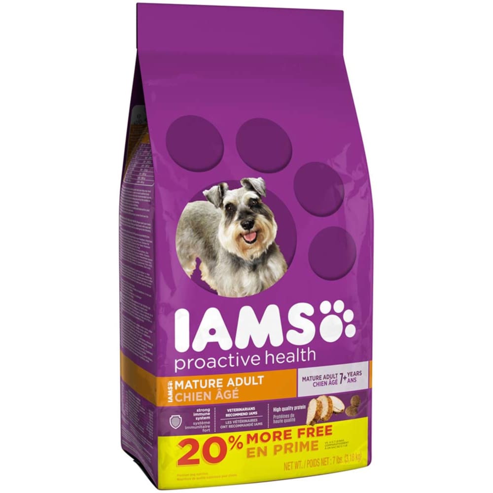 IAMS ProActive Health Mature Dog Food 7 lb - Pet Supplies - IAMS
