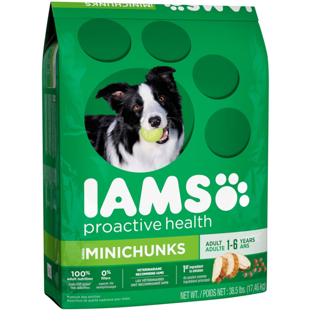 IAMS ProActive Health Minichunks Dog Food 38.5 lb - Pet Supplies - IAMS