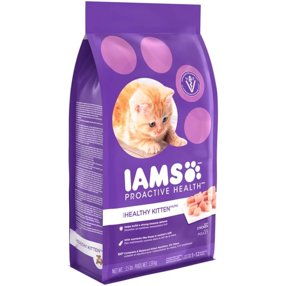 IAMS ProActive Health Playful Kitten Food 3.5 lb - Pet Supplies - IAMS