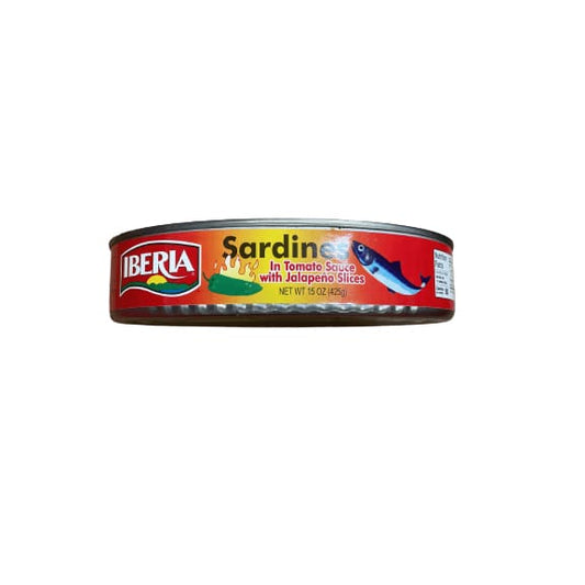Iberia Iberia Sardines In Tomato Sauce with Jalapeno Slices, 15 oz.