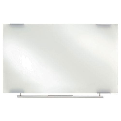 Iceberg Clarity Glass Dry Erase Board With Aluminum Trim 72 X 36 White Surface - School Supplies - Iceberg