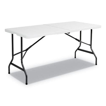 Iceberg Indestructable Classic Bi-folding Table Rectangular 250 Lb Capacity 60w X 30d X 29h Platinum - Furniture - Iceberg