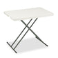 Iceberg Indestructable Classic Personal Folding Table 30w X 20d X 25 To 28h Platinum - Furniture - Iceberg
