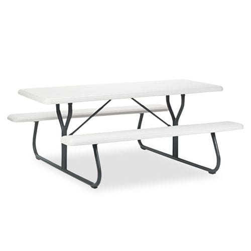 Iceberg Indestructable Classic Picnic Table 72w X 30d X 29h Platinum/gray - Furniture - Iceberg