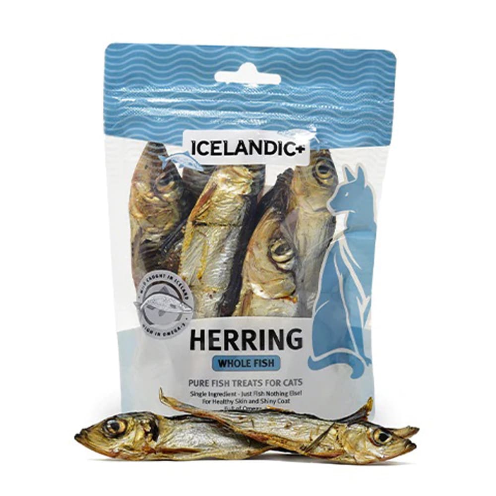 Icelandic Cat Herring Whole Fish 1.5Oz - Pet Supplies - Icelandic