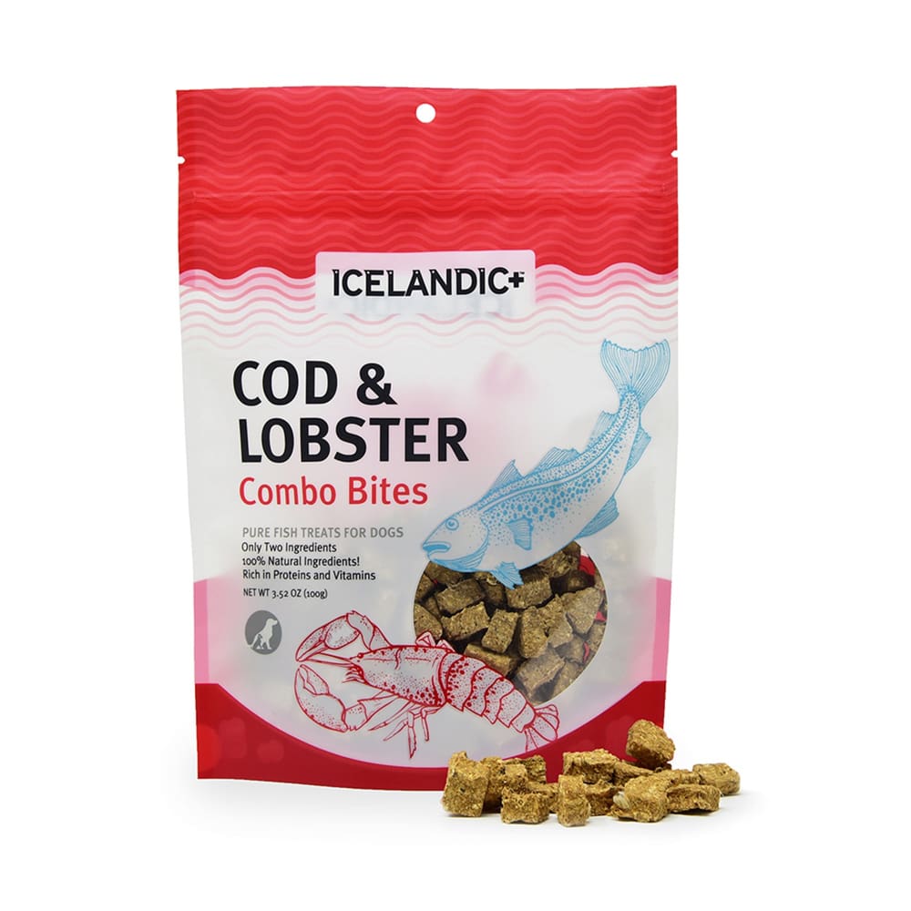 Icelandic Dog Combo Bites Cod and Lobster - Pet Supplies - Icelandic