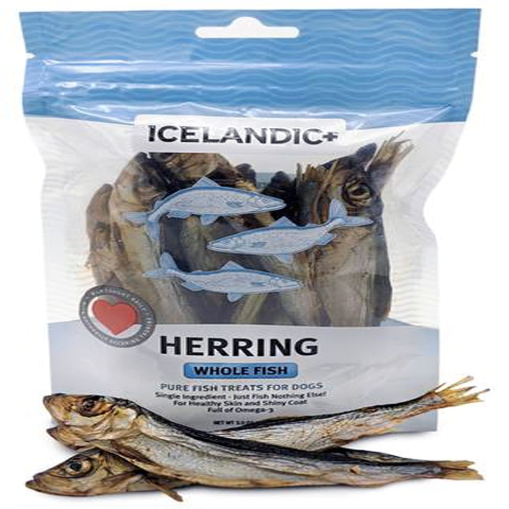 ICELANDIC DOG HERRING FISH WHOLE BULK 9oz. - Pet Supplies - ICELANDIC