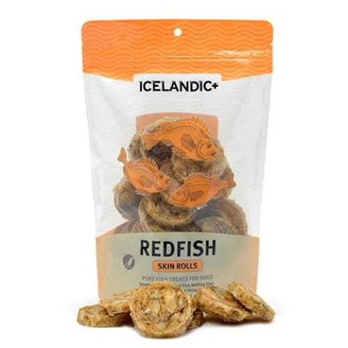 Icelandic+ Redfish Skin Rolls Single Bag - Pet Supplies - Icelandic+