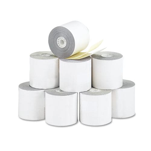 Iconex Impact Printing Carbonless Paper Rolls 2.25 X 70 Ft White/canary 10/pack - Office - Iconex™