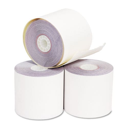 Iconex Impact Printing Carbonless Paper Rolls 2.25 X 70 Ft White/canary 50/carton - Office - Iconex™