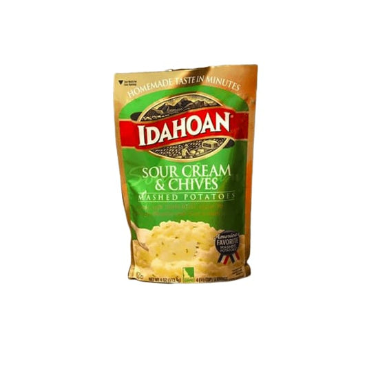 Idahoan Sour Cream & Chives Mashed Poatoes, 4 oz - ShelHealth.Com