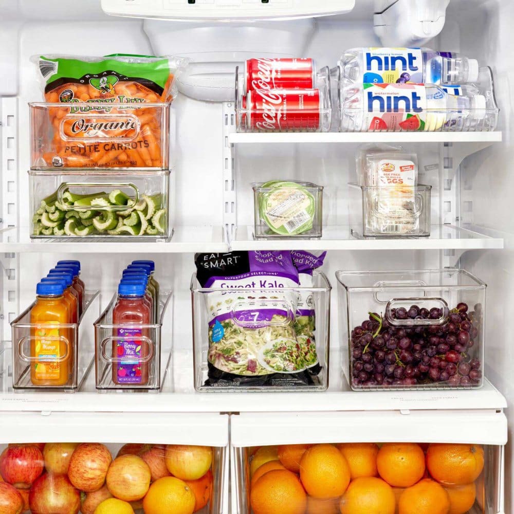 iDesign 10-Piece Fridge + Freeze Storage Bin Starter Set - Food Storage & Kitchen Organization - iDesign