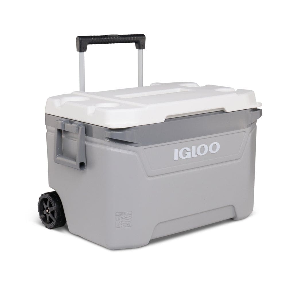 Igloo 60-Quart Sunset Roller Cooler Gray and White - Coolers - Igloo