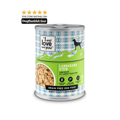 I&LOVE&YOU: Lamb-a-rama Stew Dog Food Can 13 oz - Pet > Dog > Dog Food - I AND LOVE AND YOU