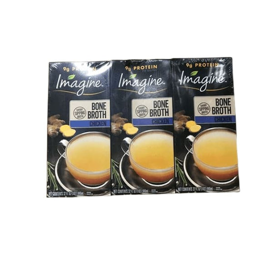 Imagine  Bone Broth Chicken 32 oz (Pack of 3) - ShelHealth.Com