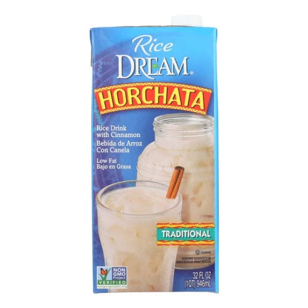 Imagine Foods Rice Dream Traditional Rice Drink - Horchata - Case of 6 - 32 Fl oz. - Imagine Foods