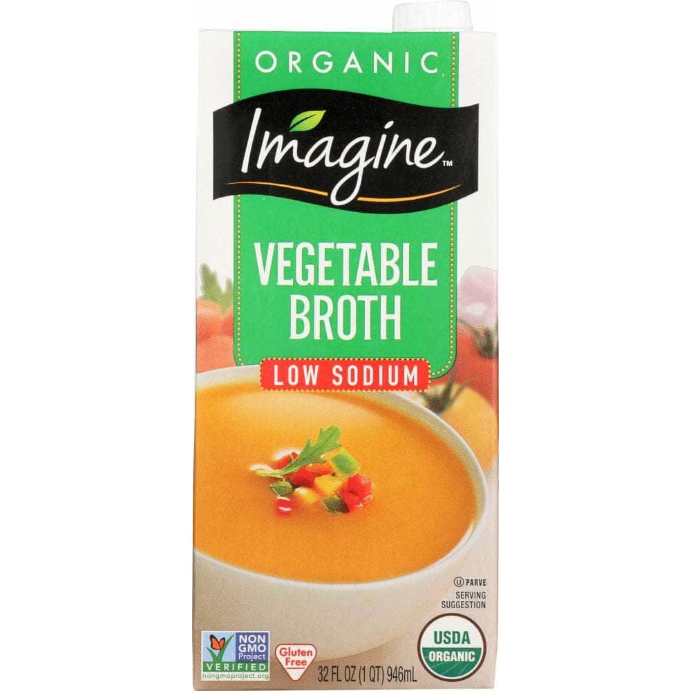 Imagine Foods Imagine Organic Low Sodium Vegetable Broth, 32 oz