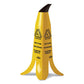 Impact Banana Wet Floor Cones 11 X 11.15 X 23.25 Yellow/brown/black - Janitorial & Sanitation - Impact®