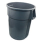 Impact Gator Plus Container 55 Gal Plastic Gray - Janitorial & Sanitation - Impact®