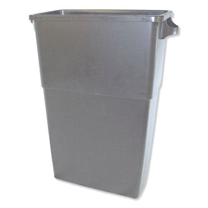 Impact Thin Bin Containers 23 Gal Polyethylene Gray - Janitorial & Sanitation - Impact®