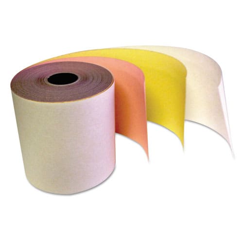 IMPRESO Carbonless Receipt Rolls 3 X 67 Ft White/canary/pink 5/pack - Office - IMPRESO®