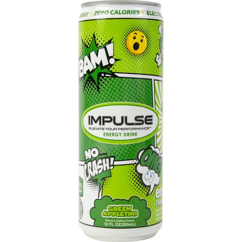Impulse Energy Green Appletini 12 ea - Impulse Energy