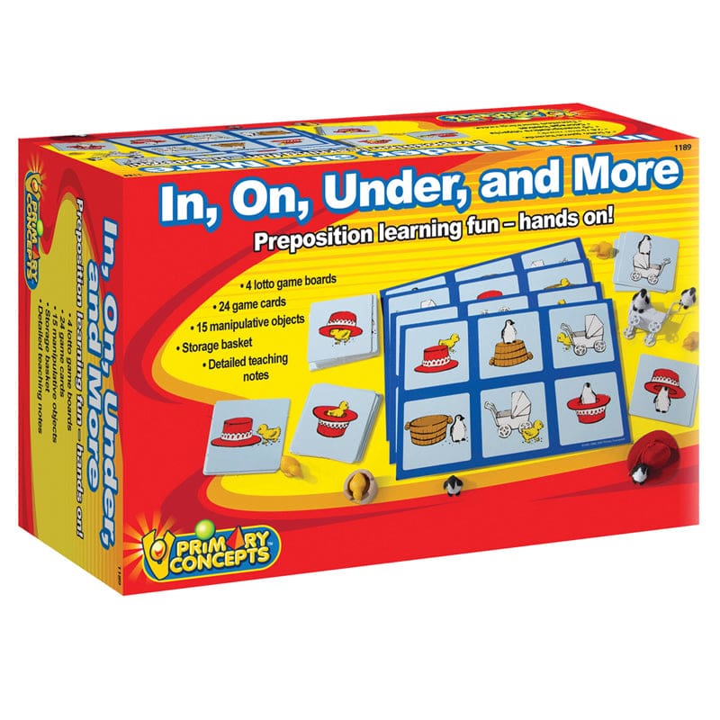 In On Under And More - Language Arts - Primary Concepts Inc