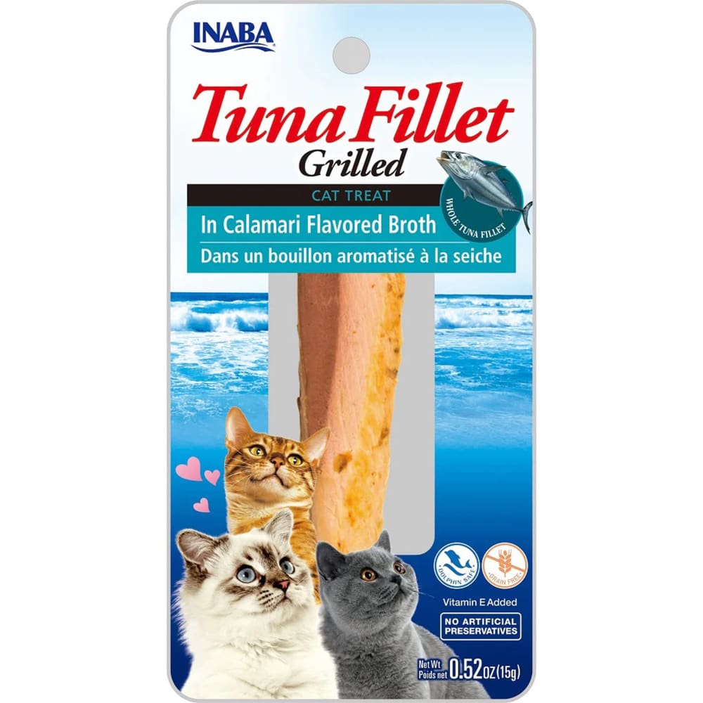 Inaba Cat Grill Fil Tuna -Tuna Broth 0.5Oz-6Ct - Pet Supplies - Inaba