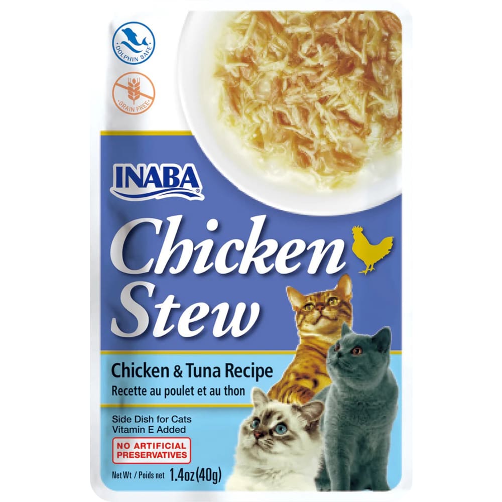 Inaba Cat Stew Chicken Tuna 6Ct-1.04Oz - Pet Supplies - Inaba