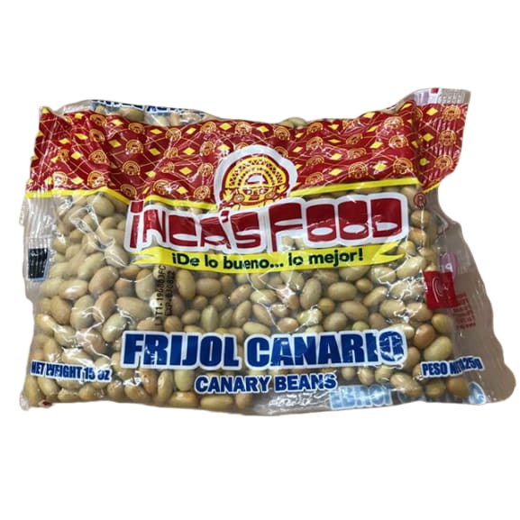 Inca's Food Frijol Canario, Canary Beans 15 oz - Product of Peru - ShelHealth.Com
