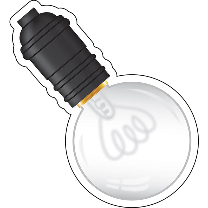 Industrial Chic Light Bulb Cut Outs School Girl Style (Pack of 8) - Accents - Carson Dellosa Education