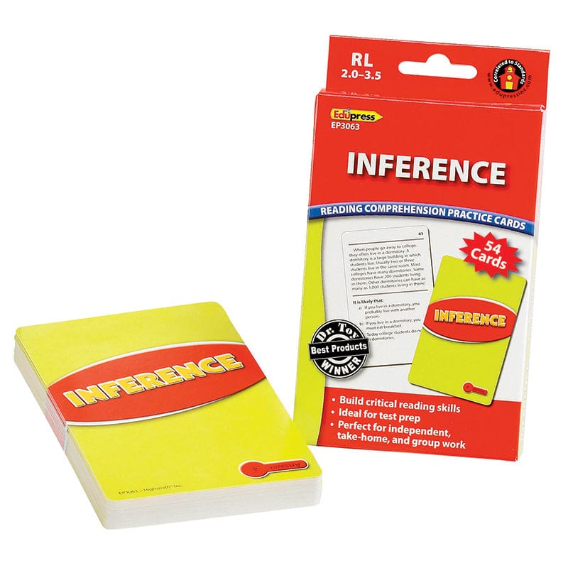 Inference - 2.0-3.5 (Pack of 6) - Comprehension - Teacher Created Resources