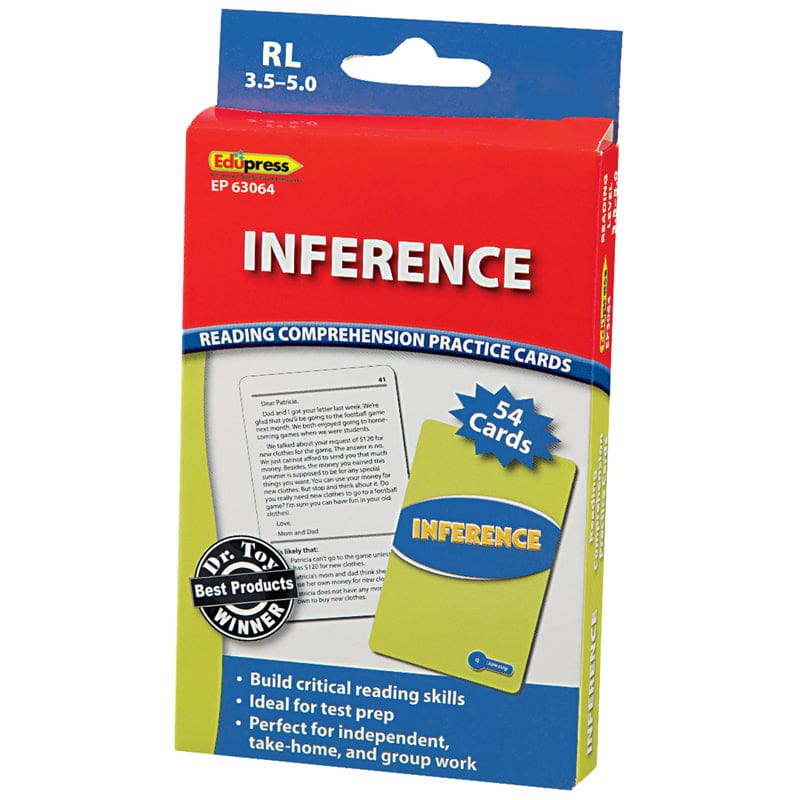 Inference - 3.5-5.0 (Pack of 6) - Comprehension - Teacher Created Resources