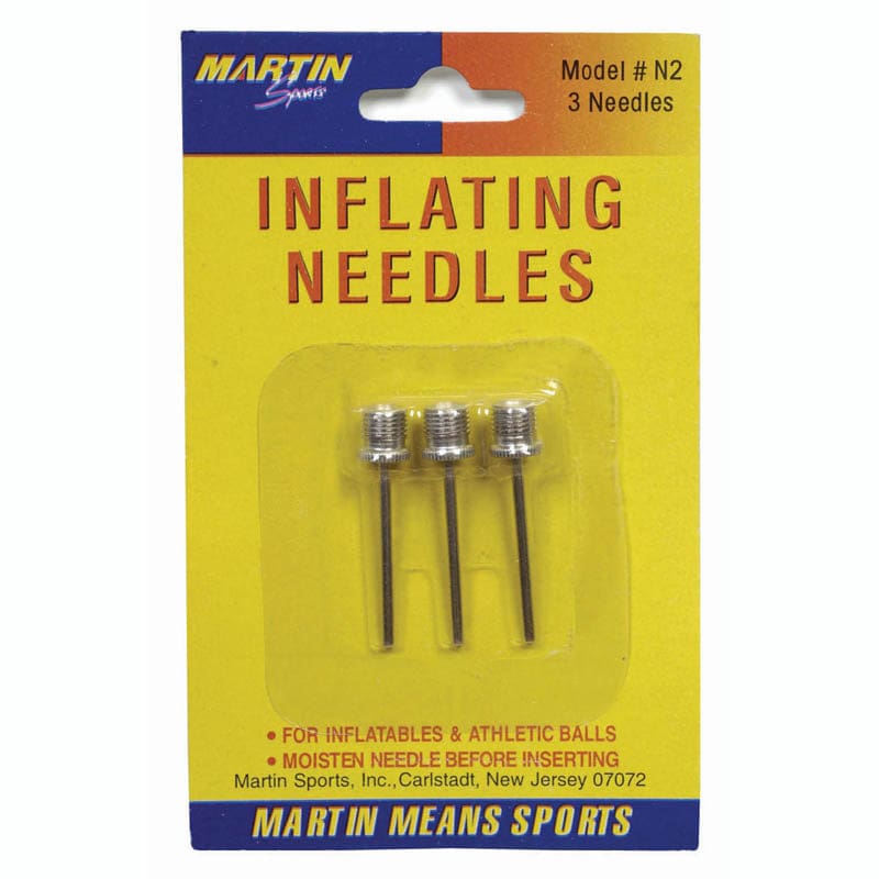 Inflating Needles 3-Pk On Blister Card (Pack of 12) - Pumps - Dick Martin Sports