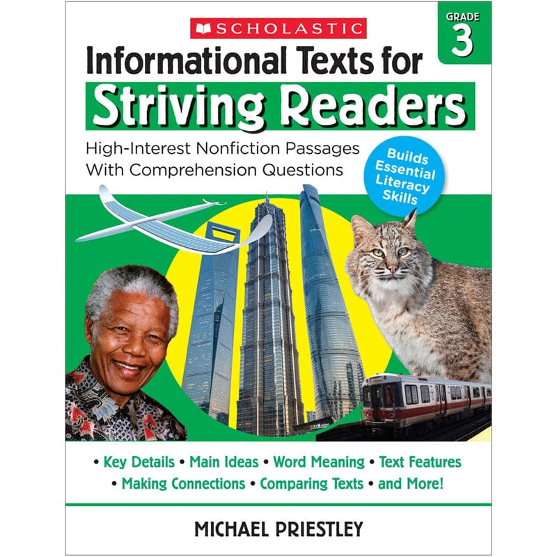 Info Texts For Strivng Readers Gr 3 (Pack of 3) - Activities - Scholastic Teaching Resources