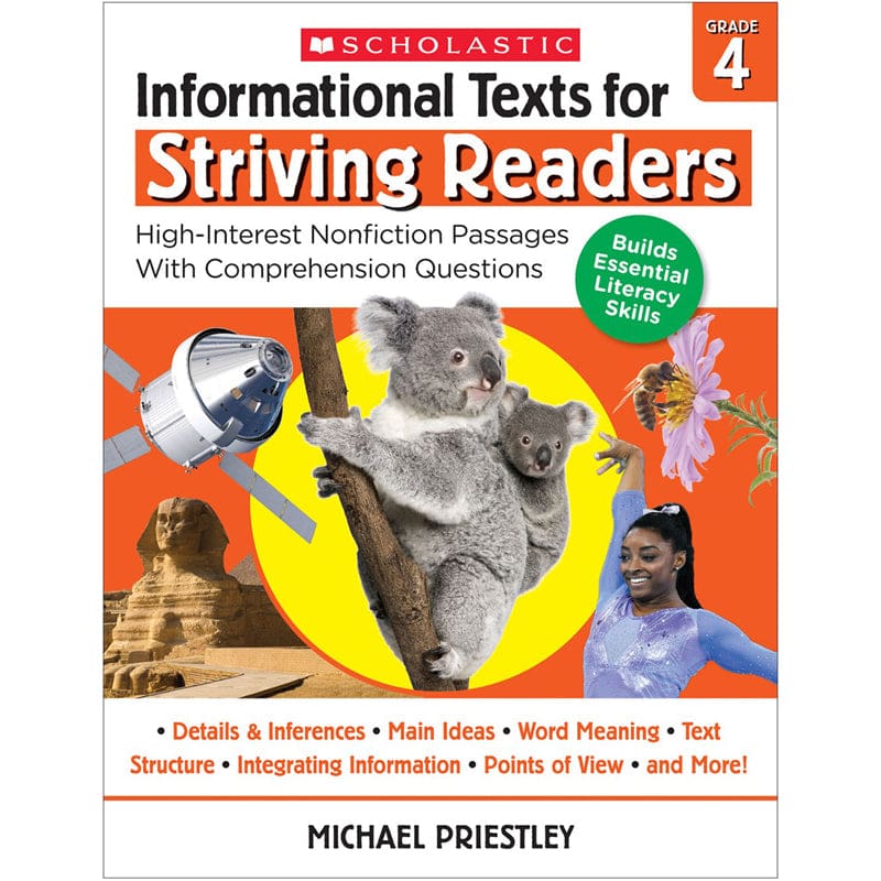 Info Texts For Strivng Readers Gr 4 (Pack of 3) - Activities - Scholastic Teaching Resources