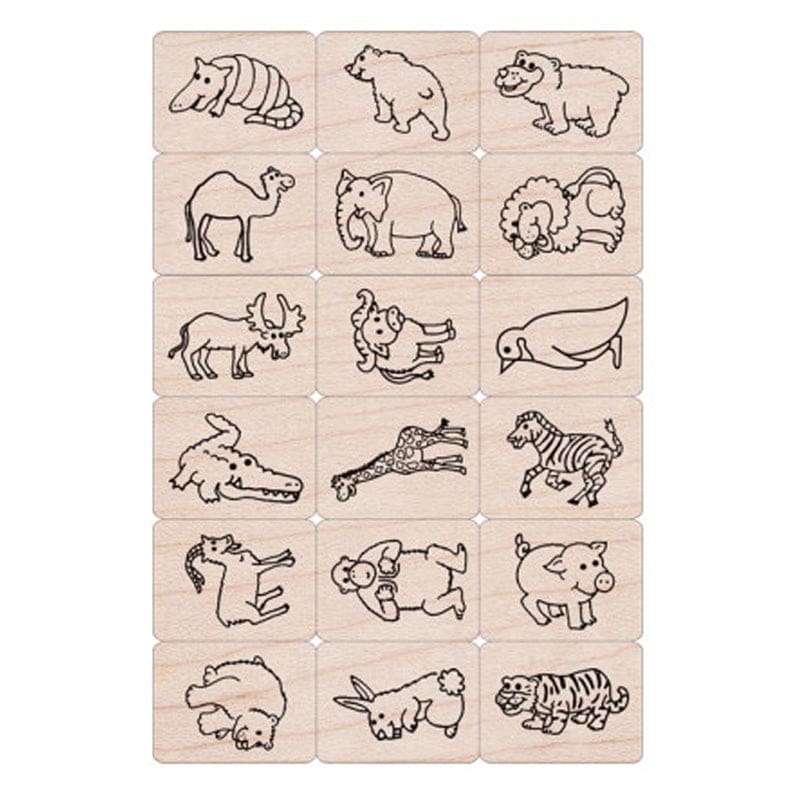 Ink N Stamp Fun Animals (Pack of 2) - Stamps & Stamp Pads - Hero Arts