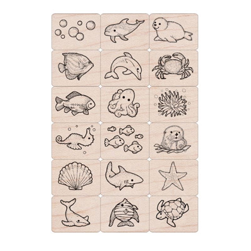 Ink N Stamp Sea Life (Pack of 2) - Stamps & Stamp Pads - Hero Arts
