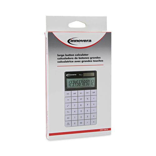 Innovera 15973 Large Button Calculator 12-digit Lcd - Technology - Innovera®