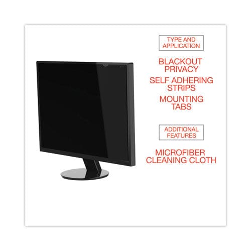 Innovera Blackout Privacy Filter For 15 Flat Panel Monitor/laptop - Technology - Innovera®