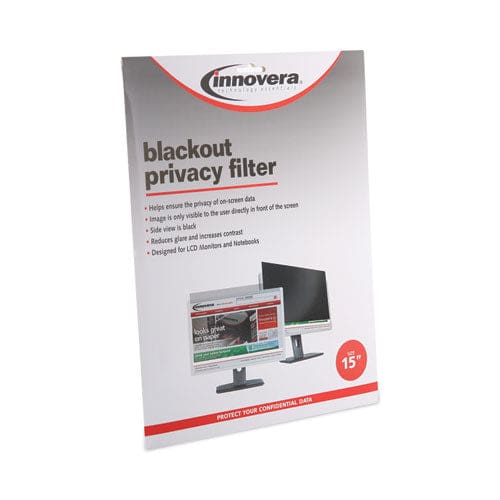 Innovera Blackout Privacy Filter For 15 Flat Panel Monitor/laptop - Technology - Innovera®