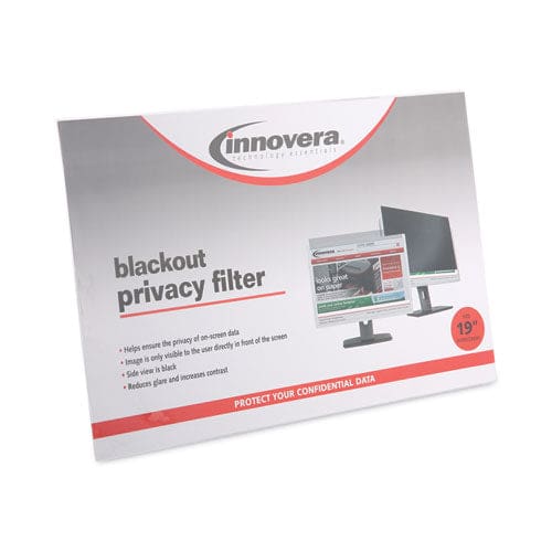 Innovera Blackout Privacy Filter For 19 Widescreen Flat Panel Monitor 16:10 Aspect Ratio - Technology - Innovera®