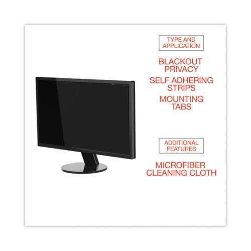 Innovera Blackout Privacy Filter For 21.5 Widescreen Flat Panel Monitor 16:9 Aspect Ratio - Technology - Innovera®