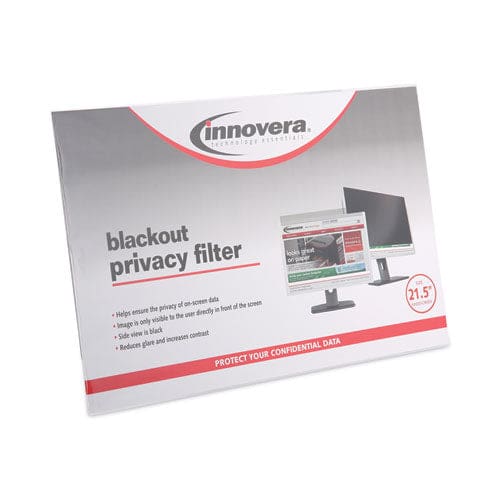 Innovera Blackout Privacy Filter For 21.5 Widescreen Flat Panel Monitor 16:9 Aspect Ratio - Technology - Innovera®