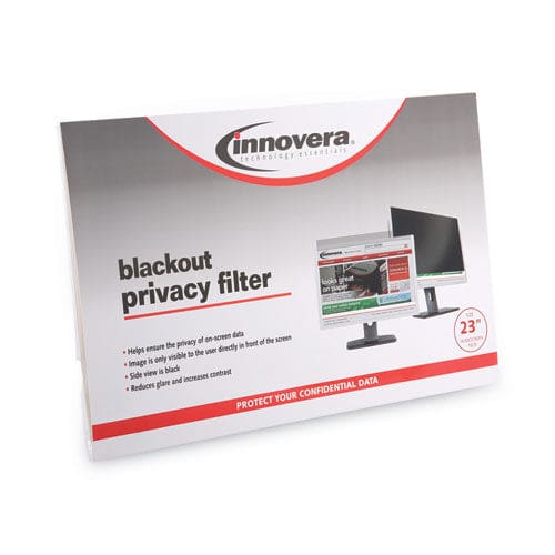 Innovera Blackout Privacy Filter For 23 Widescreen Flat Panel Monitor 16:9 Aspect Ratio - Technology - Innovera®