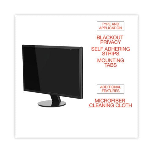 Innovera Blackout Privacy Filter For 24 Widescreen Flat Panel Monitor 16:10 Aspect Ratio - Technology - Innovera®