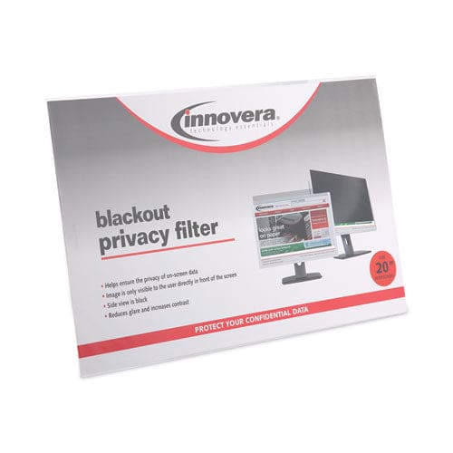 Innovera Blackout Privacy Monitor Filter For 20.1 Widescreen Flat Panel Monitor 16:10 Aspect Ratio - Technology - Innovera®