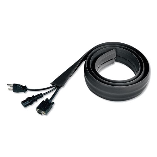 Innovera Cable Management Coiled Tube 0.75 Dia X 77.5 Long Black - Technology - Innovera®